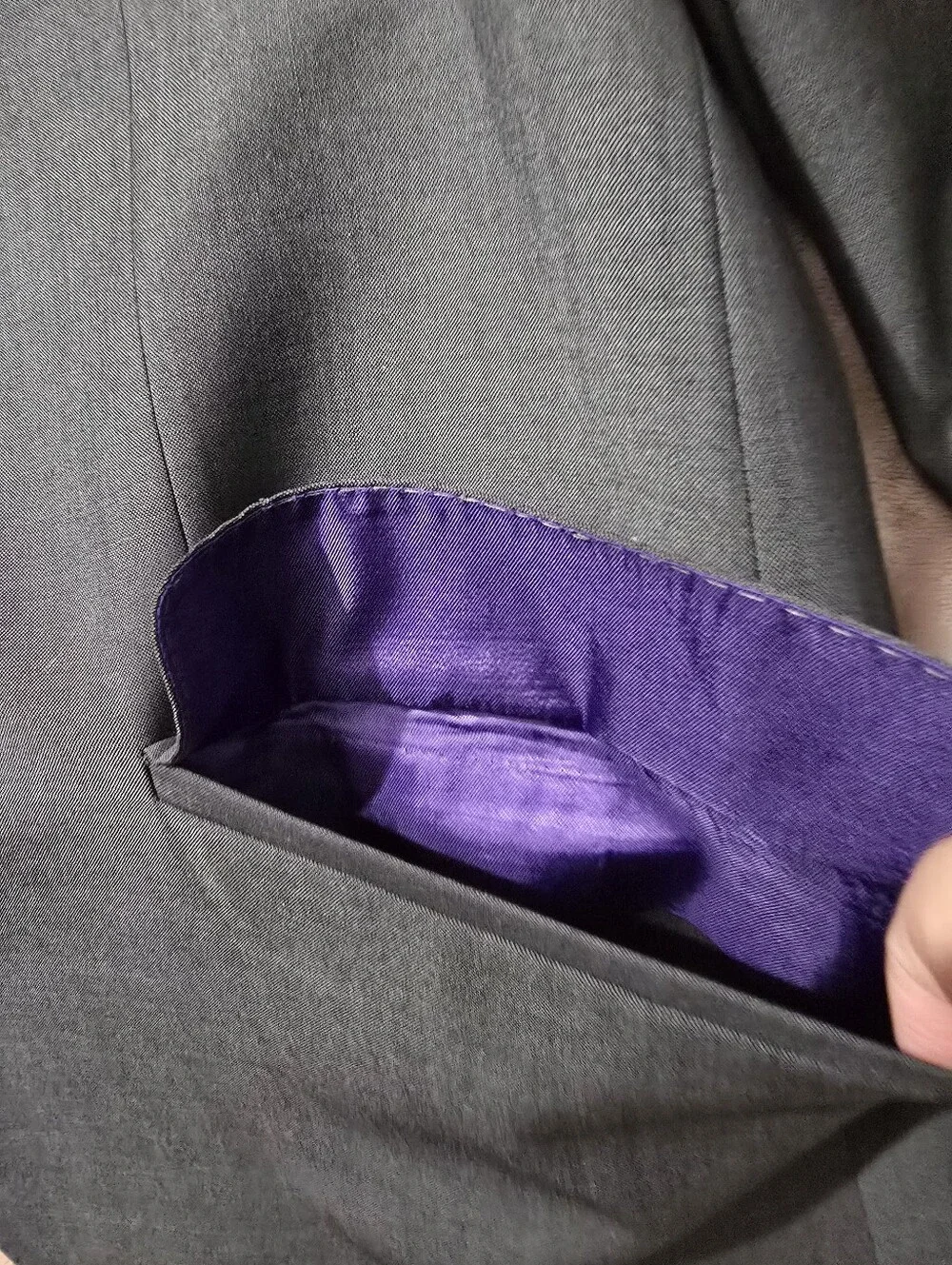 Paul Smith The Westbourne Grey Wool Mohair Blazer Ticket Pocket Size 46R